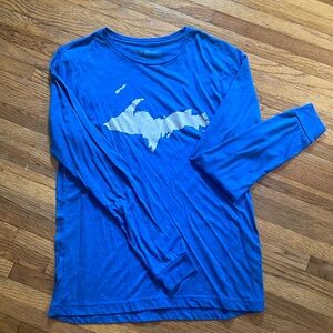 Unisex Upper Michigan Long Sleeve Shirt